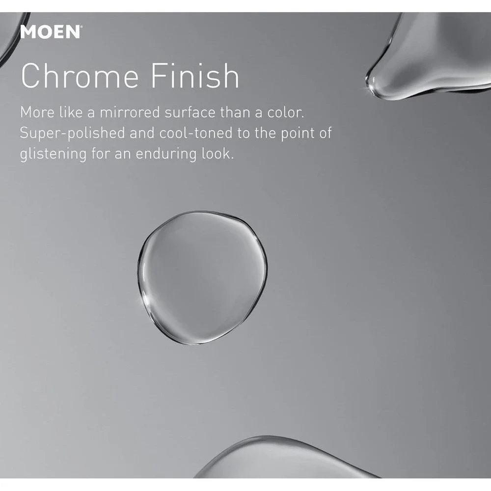 Genuine Moen 3801 Bathroom Tub & Shower Diverter Spout - Polished Chrome
